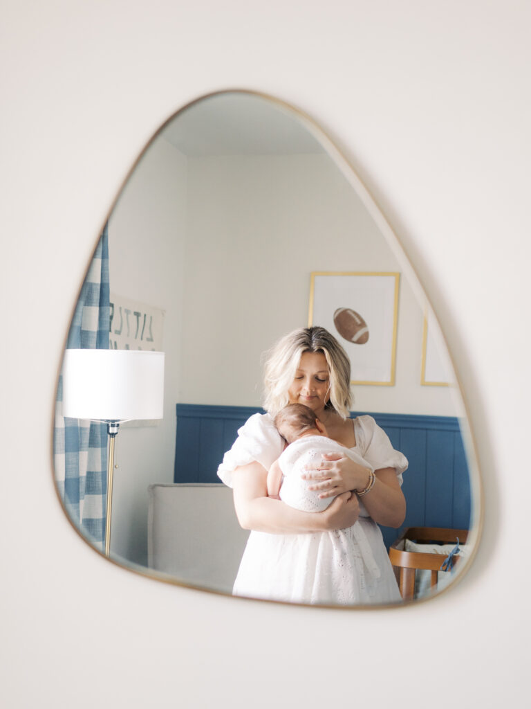 At Home Newborn Photo